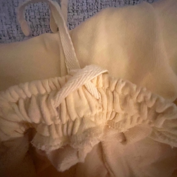 NWT BDG Bonfire Cargo Sweatpants in Yellow Size S - Picture 6 of 8